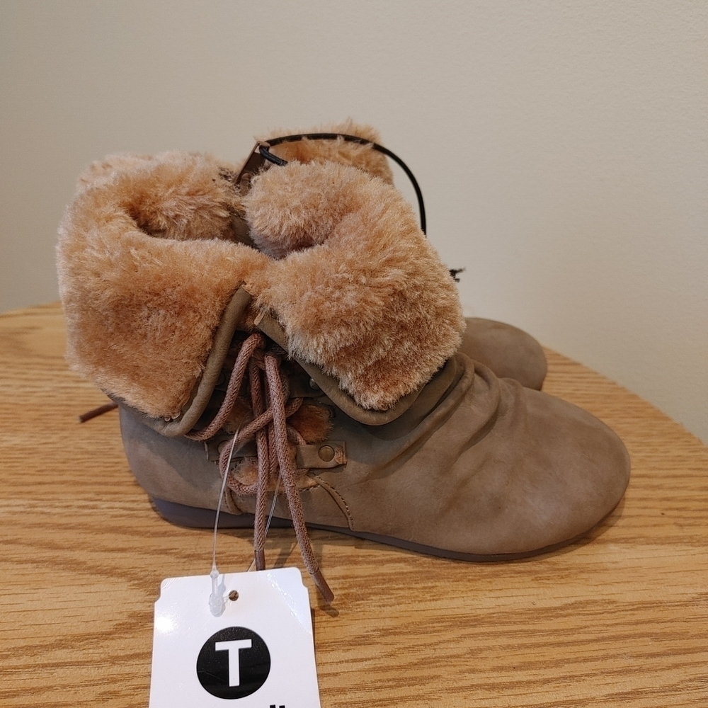 Transit girls spring, fall boots‎ brown
